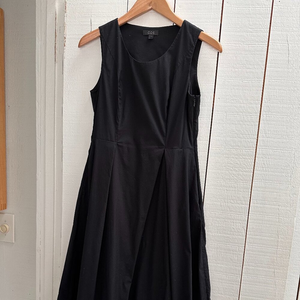 COS black Sleeveless Maxi dress